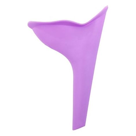 Tragbares Urinal für Frauen – Hergestellt aus weichem, medizinischem Silikon – Stehurinal ohne Hocken – Ideal für Reisen, Camping und Wandern – 1 Stück (1/5)