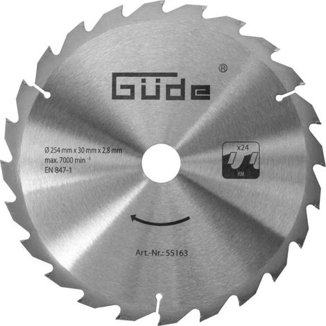 Lame de scie carbure 254 x 30 mm - scies G55258/G55173/G55269/G55605