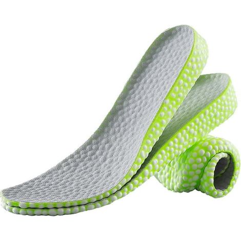 Semelles amortissantes Boost Capsules, mousse coussinée sport respirante confortable, rehaussement intérieur (hauteur 0.6 pouce, homme 39-42, femme 42-43). (1/5)