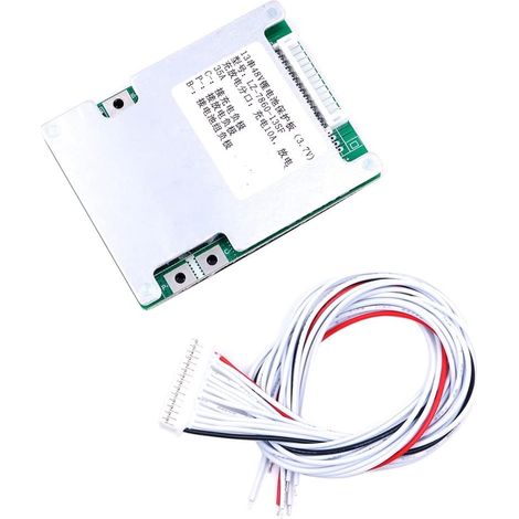 Scheda di protezione PCB BMS serie 13 da 48 V 35 A con bilanciamento per batteria agli ioni di litio 18650 (1/5)