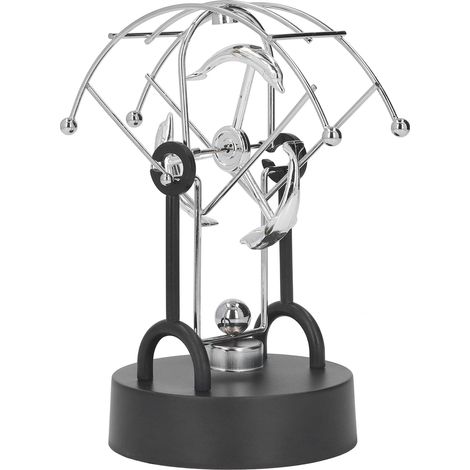 Dauphin à Mouvement Perpétuel Magnétique Électrique - Décoration de Bureau pour Maison et Bureau (1/5)