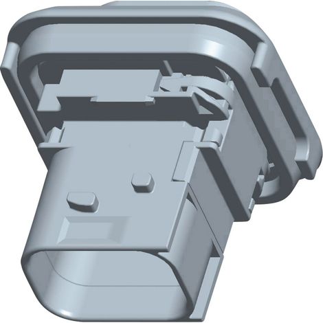TE Connectivity Buchsengehäuse-Platine HDSCS, MCP Polzahl Gesamt 8  1-1564416-1 1 St.