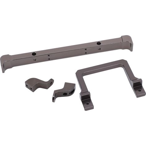 Frontstoßstange aus Aluminiumlegierung für MN D90 99s 1/10 RC-Car – Titan-Upgrade-Teile und Zubehör (1/5)