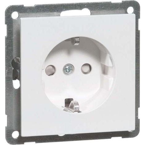 Peha SCHUKO-Steckdose alu 16A 250V 2-pol. D 20.6511.70