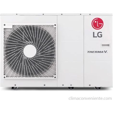 LG Pompa di Calore Mini Chiller inverter LG Monoblocco Therma V 7 KW Monofase Gas R32 HM071MR.U44 (1/4)