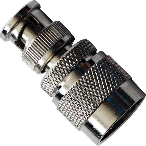 Adaptateur d'antenne fiche BNC/fiche N (1/2)
