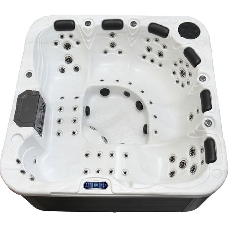 Bagno Italia Minipiscina idromassaggio 230x230 cm whirlpool e airpool 6 posti cromoterapia riscaldatore (1/4)