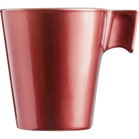 6 Espresso-Tassen 8 cl Rot Astral - Flashy - Luminarc