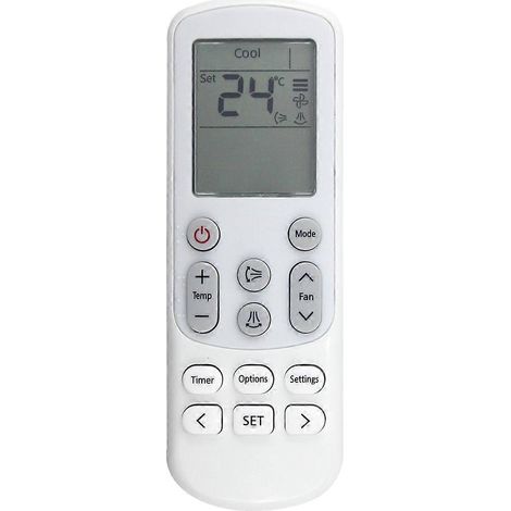 Télécommande de remplacement pour climatiseurs Samsung DB93-1463T DB93-15169F-JBMEDIA (1/4)