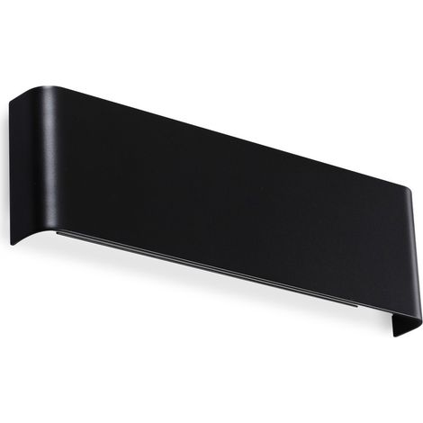 Ideal Lux DELTA Applique murale LED 30 cm Noir 4000K