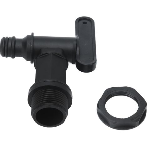 Raccord fileté en plastique pour adaptateur de robinet de drainage de tuyau de réservoir IBC Tote, pièce de connexion de robinetterie (1/5)