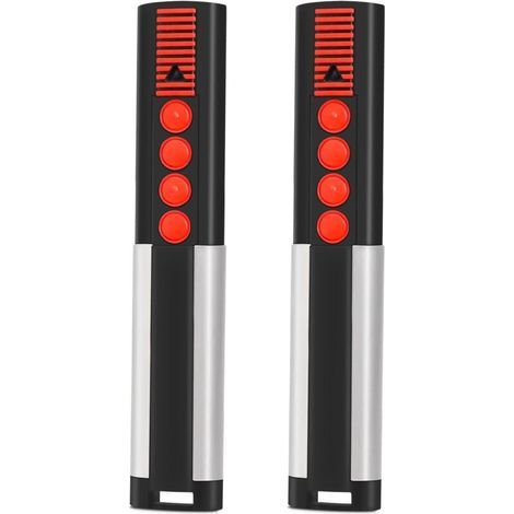 Set of 2 replacement remote controls for summer garage doors, 868.8 MHz, 4 channels, compatible with Sommer 4020 TX03-433-4, 4020V000, 4025V000, 4026V000 (1/5)