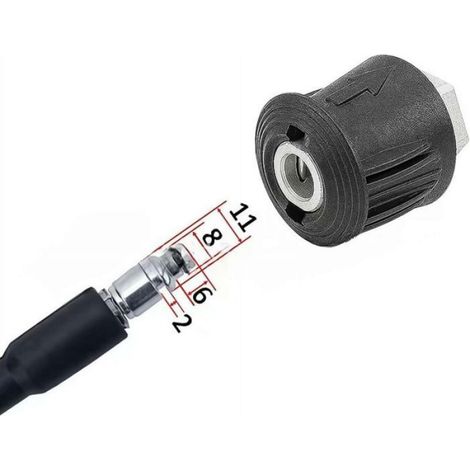 Raccord de Tuyau Rapide pour M22F vers Nilfisk/M22F vers Bosch AQT Aquatak, Adaptateur de Connecteur de Tuyaux pour Nilfisk/Bos (1/5)
