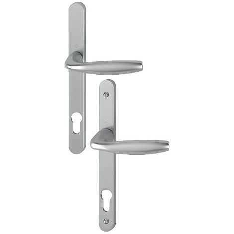 Set di porte su piastra stretta New-York 1810RH/300LMSGL/1810 HOPPE Acciaio inox PZ92 - 3398270
