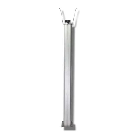 ELUFS1 - Appoggio fisso in alluminio per Asta H910 CARDIN - ELUFS1 (1/3)
