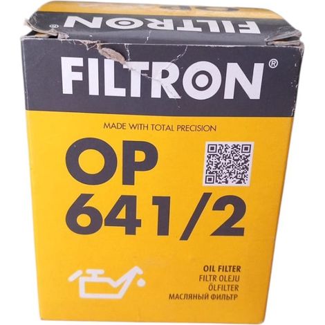 Filtro olio motore marca filtron codice filtro op 641/2