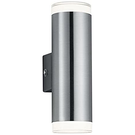 Lampada da parete per esterni ARACATI argento, lampada da facciata, RL R28212107 (1/4)
