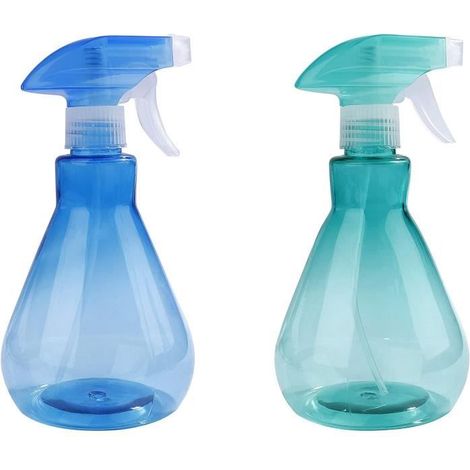 Vaporisateur Vide, Flacons Pulvérisateurs 500ml,Plastique Brume Fine Vaporisateur,Vide Spray Bouteilles pour Nettoyage Jardinag,2Pcs