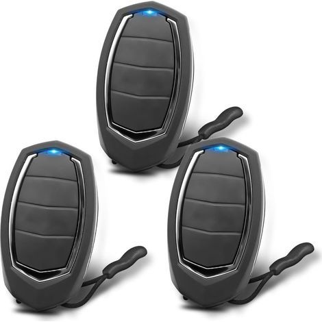 433,92 MHz Telecommande Portail,Lot de 3 Telecommande Porte de Garage Compatible avec MOTORLINE Falk MX4SP MXS4SP MX5SP RCM DSM,4 Canaux (1/5)