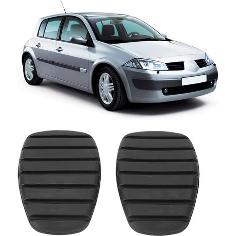 Gummibrems- und Kupplungspedal 8200183752, kompatibel mit Renault Megane, Laguna, Clio, Kangoo und Scenic MK2 (1/5)