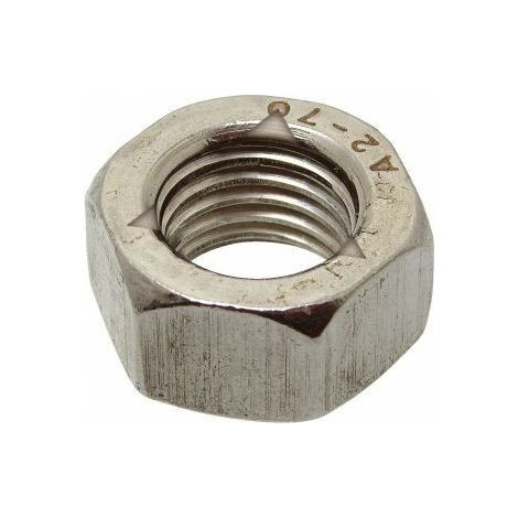 Ecrous autofreiné hexagonal inox - Qualite Inox: A4 - Diamètre: 12