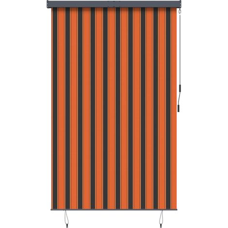 Maison Exclusive - Store roulant d'extérieur 160x250 cm Orange et marron (1/5)