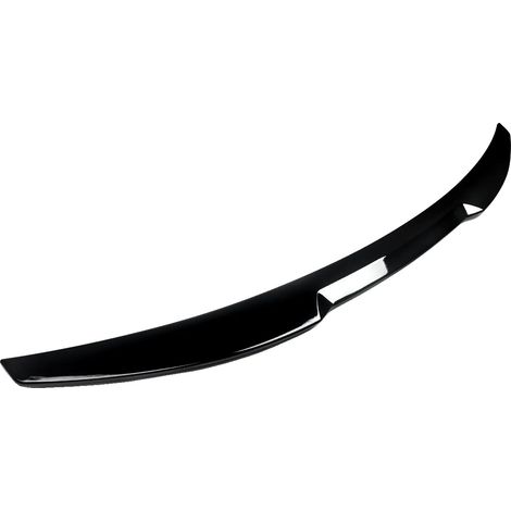 Spoiler trasero estilo M4, fácil instalación, negro brillante. (1/2)