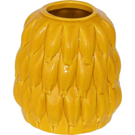 Ananas soliflore in ceramica yuca h10cm - Atmosphera créateur d'intérieur