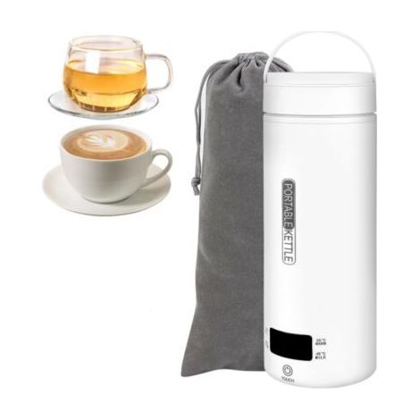 (500 ml)Travel Kettle, Mini Electric Kettle, 3 in 1 Portable Kettle - 4 Temperature Regulators, for Tea, Coffee, Milk/Camping (1/5)