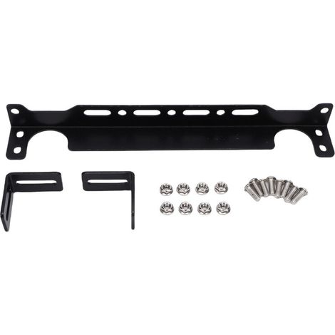Generic Kit de Support de Montage Universel pour Refroidisseur D'huile en Alliage D'aluminium, Amélioration de L'installation Durable pour Refroidisseur D'huile de Style Britannique pour les-Crezuo