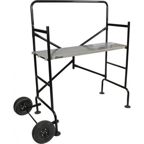 Échafaudage Pliant de Jardin - 24,5 kg - Pratique et Facile à Ranger - Durable - D-Work