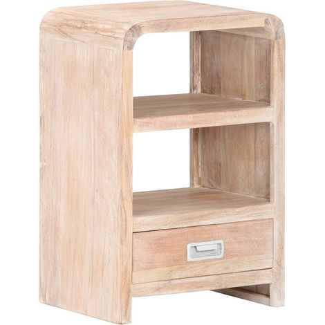 Maison Exclusive - Nachttisch 40x30x60 cm Akazie Massivholz (1/5)