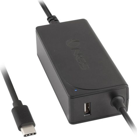 ngs W 65W USB-C Ladegerät Schwarz Leistungsstark