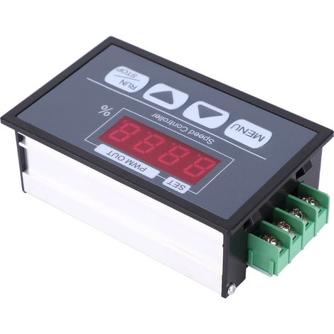 Contrôleur de vitesse PWM (à bouton), contrôle du courant moteur, régulateur de puissance, CC 6-60 V (1/5)