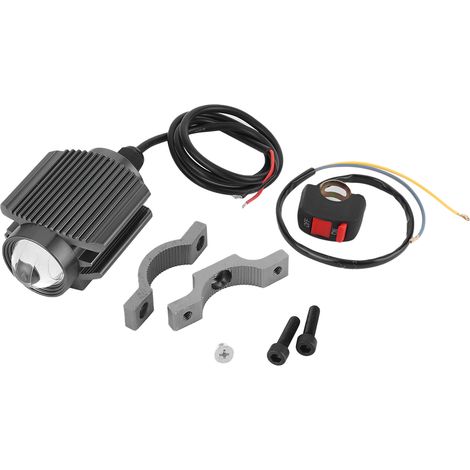 Phare antibrouillard 12 V 20 W pour moto, motocross et véhicule tout-terrain (1/3)
