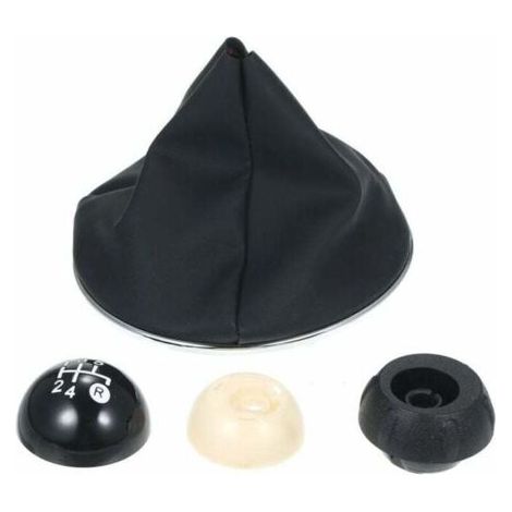 2007-2018 Fiat 500 500C Pommeau De Levier De Vitesse De Voiture En Cuir Joystick Remplacement De La Couverture De Demarrage..DEBUNS (1/2)