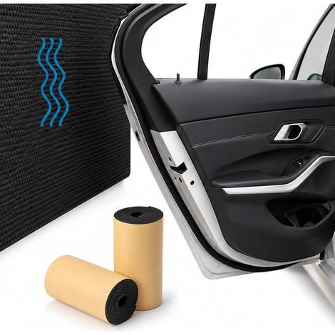 Bande Protectrice Autocollante, pour Portière de Voiture, 4mm EVA Mousse, Lot de 2 Rouleaux (200 x 20 cm), Protection Anti-Collision, Convient Aux Voitures, Camions et Murs de Garage (1/5)
