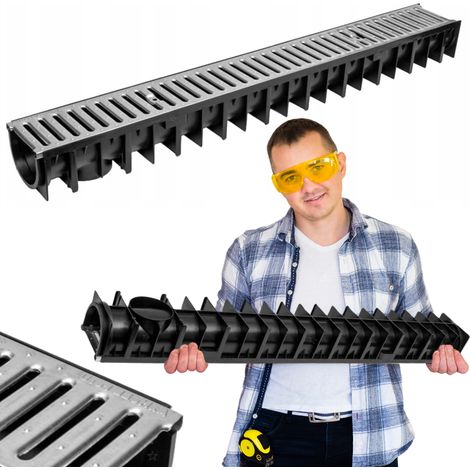Drenaje lineal ForU70 A15 Galvanizado (1/5)