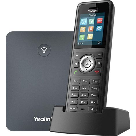 Téléphone VoIP Yealink W79P Noir 20 lignes Écran TFT Wi-Fi (1/2)