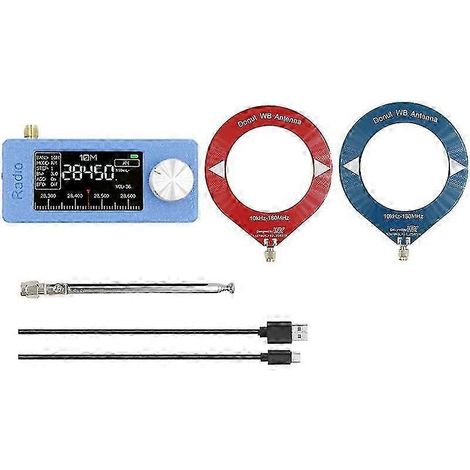 SI4732 Radio bande complète 10 kHz-180 MHz, mini radio USB de poche, AM, FM, avec antenne unique WHBYV (1/4)