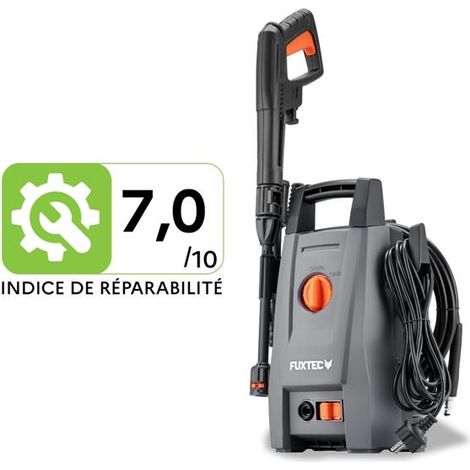 FUXTEC Nettoyeur Haute Pression FX HDR1400 1400W 110 bars 390 L h buse reglable tuyau et pistolet haute pression (1/5)