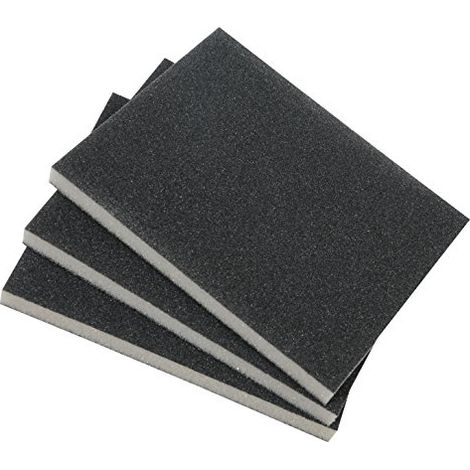 kwb 89000 Kit spugna abrasiva 3 pz. S con fini, per legno e metallo 3 pz. (1/4)