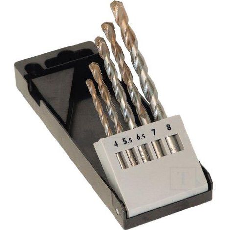 CK - 5 Forets beton de 4 a 8mm