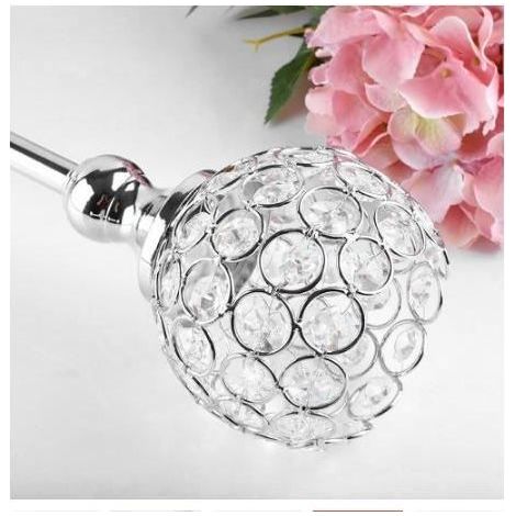 Chandelier - 300mm - Crystal - Silver Metal - Decorative (1/3)