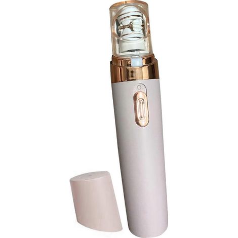 Épilateur facial professionnel pour femmes, étanche et indolore, rasoir portable sans fil.-AquaForge