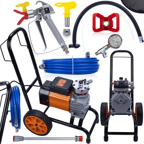 Rosfix Orange Strong Storm 990 Plus OSS04 Membran-Lackiergerät 3800 W 22 MPA 20 l/min, 0,27 Zoll