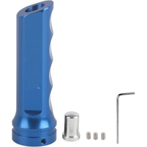 Funda protectora universal de aluminio para freno de mano de coche, funda azul para freno de mano. (1/5)