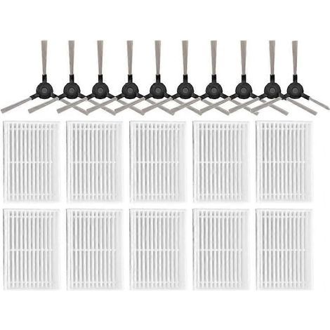 Pièce de rechange pour aspirateur robot WAP ROBOT W300 : brosse latérale et filtre HEPA. (1/5)