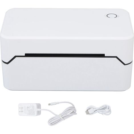 Ortviai Imprimante thermique sans fil pour étiquettes 80 mm, Bluetooth, compatible Windows iOS Android, 203 dpi