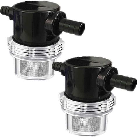 Filtre à eau de 1/2 pouce, pour tuyau cannelé de 3/8 pouce, filtre en ligne (1/5)